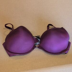 Victoria's Secret Kir (Burgundy) Push-Up Bra with Adjustable Straps 38D